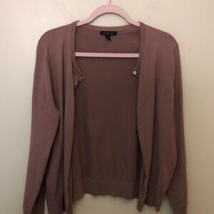 Lands' End Women's Tan Cardigan